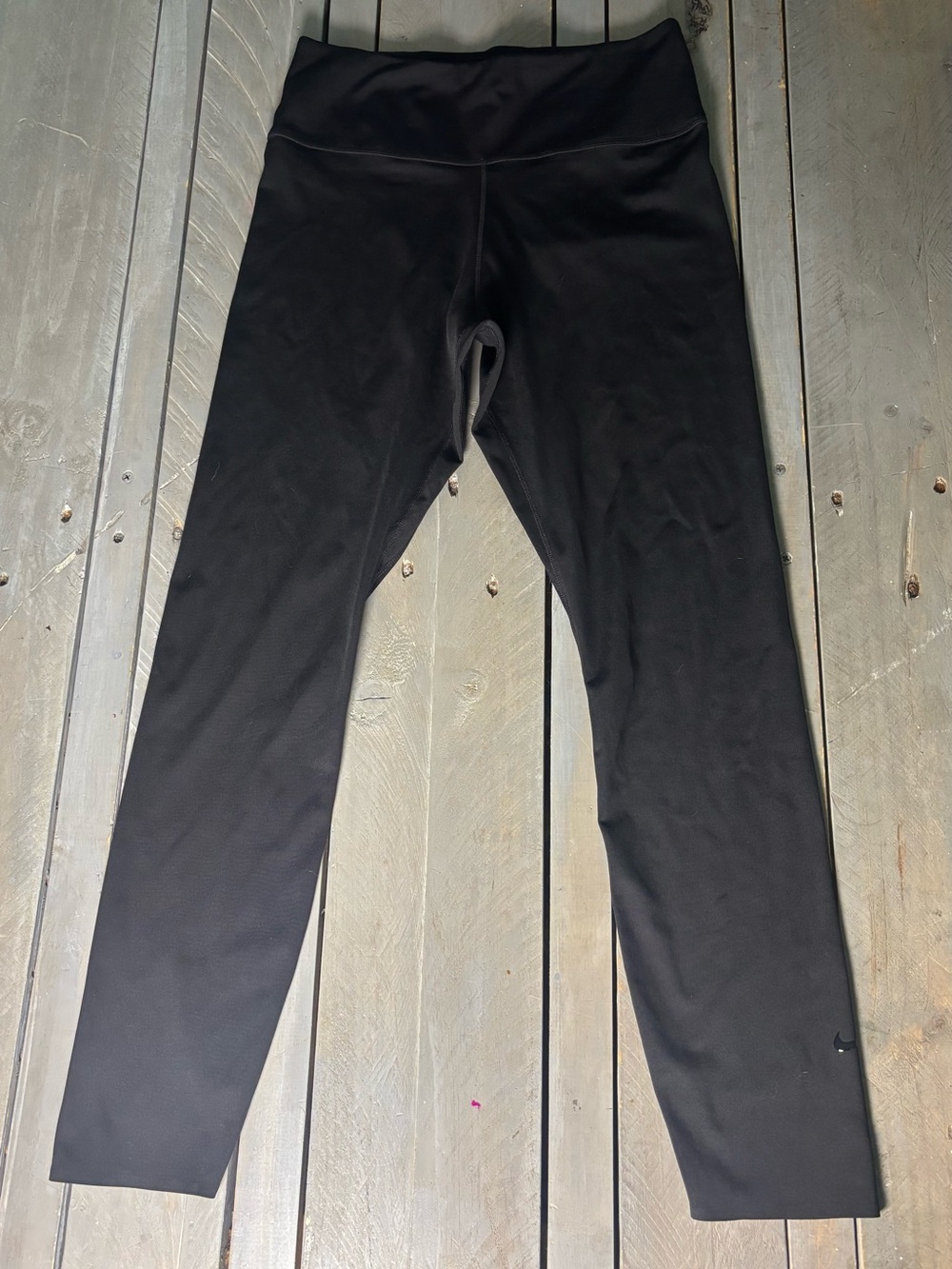 Nike One Luxe Mid-Rise 7/8 Leggings Tights Black Medium NWOT
